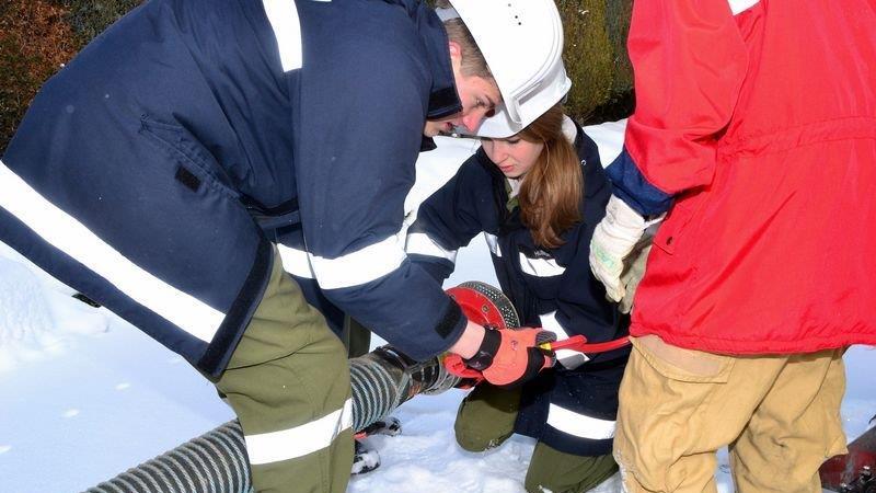 Jugendfeuerwehrübung in Grödig