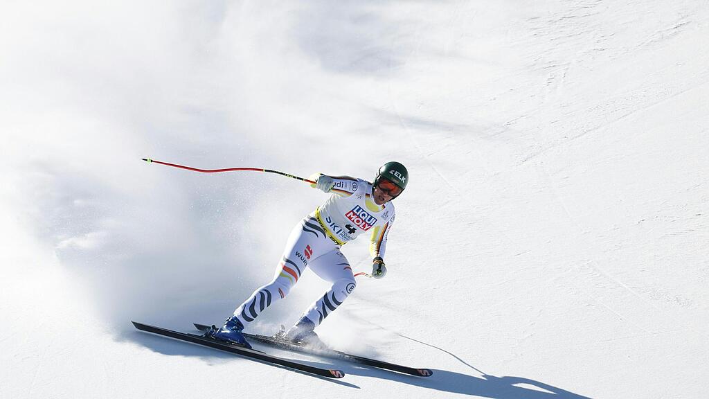 Abfahrt Ski-WM Courchevel