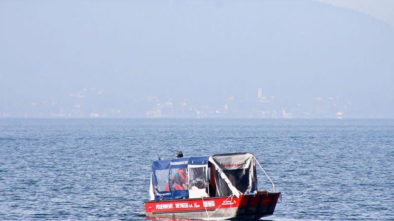Großeinsatz am Attersee
