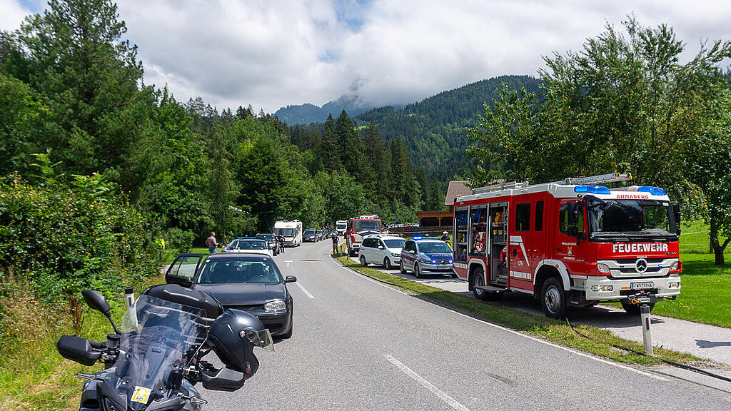 Motorradunfall Annaberg