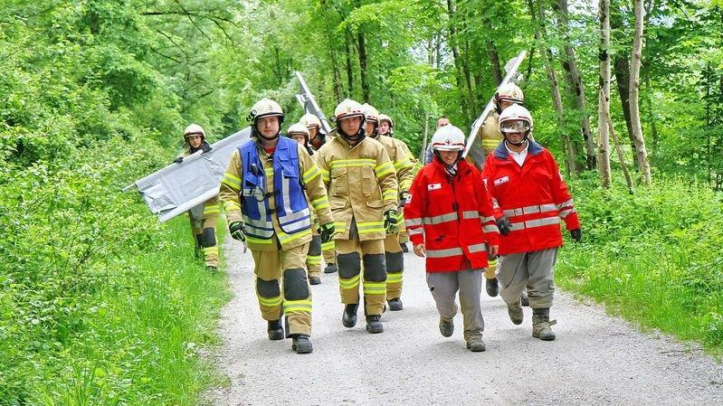 Großübung in Elsbethen
