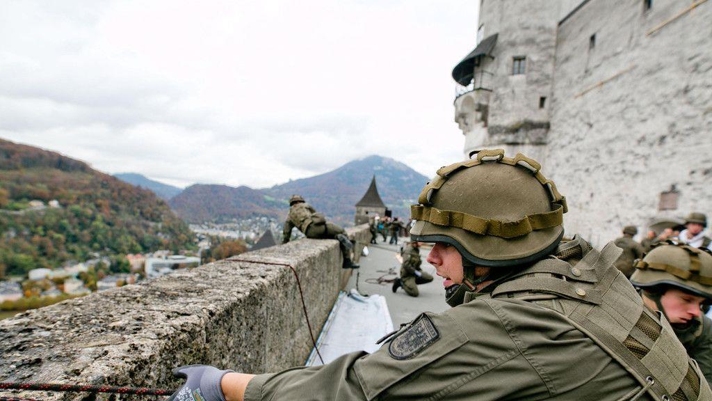 Bundesheer in Salzburg: Generalprobe I