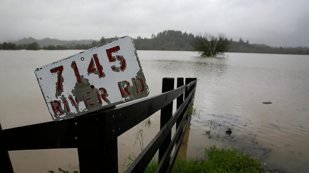 Kalifornien Unwetter
