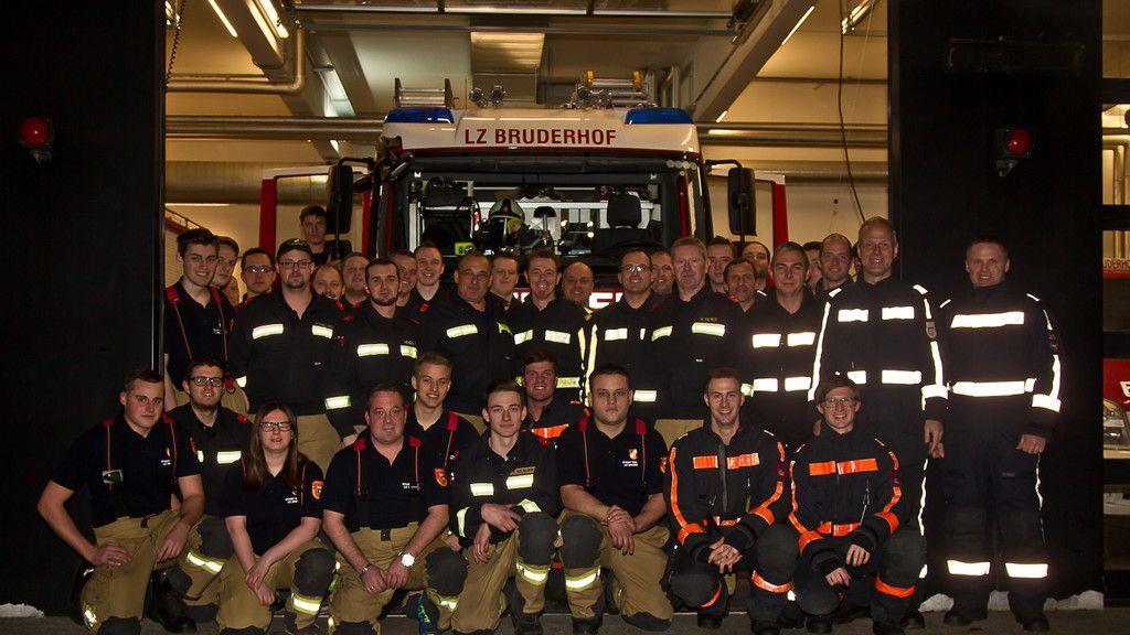 LZ Bruderhof unterstützt Berufsfeuerwehr