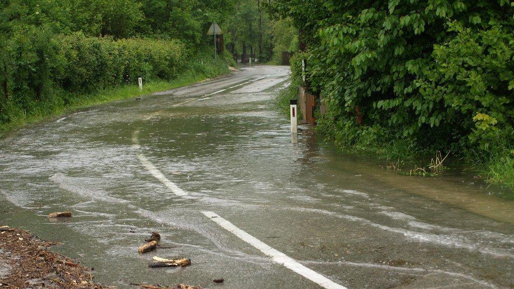 Hochwasser Mondsee/Attersee