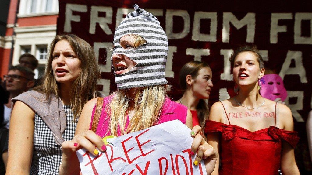 Proteste nach Schuldspruch gegen Pussy Riot