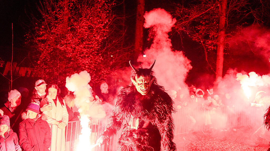 Der Hallwanger Krampuslauf