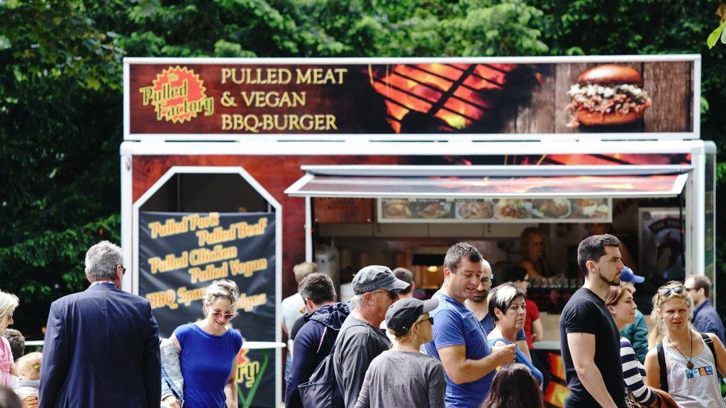 Street Food Festival im Volksgarten