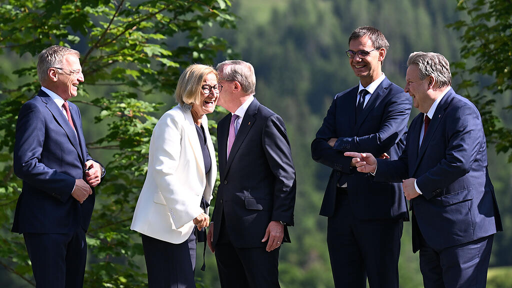 Landeshauptleutetreffen in Leogang: Freitag
