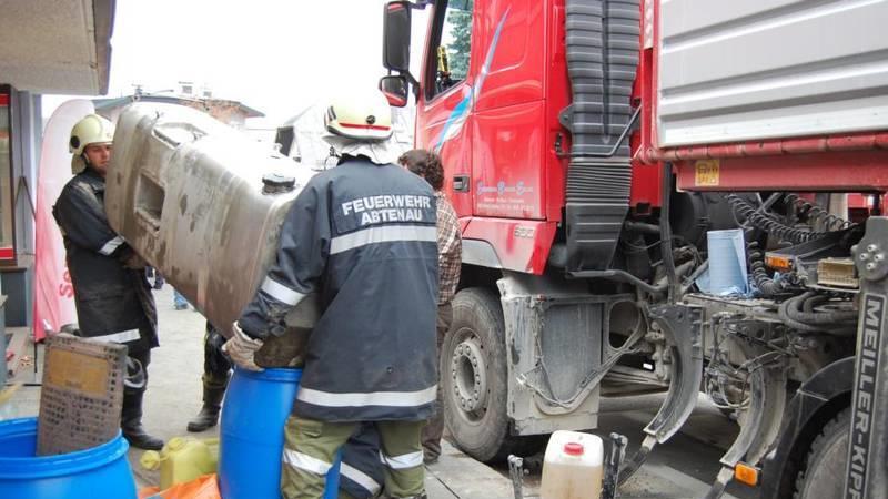 Diesel-Spur in Abtenau