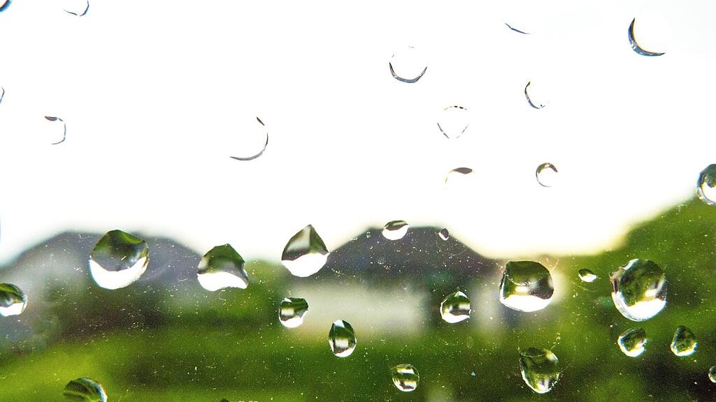 Regen Niederschlag nass