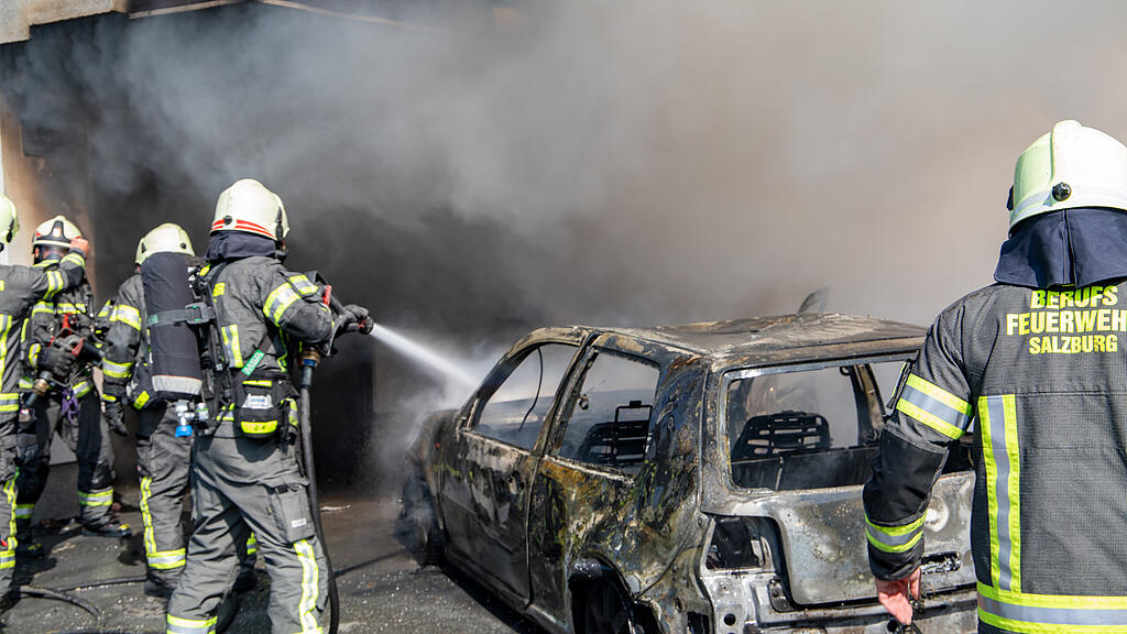 Brand Münchner Bundesstraße
