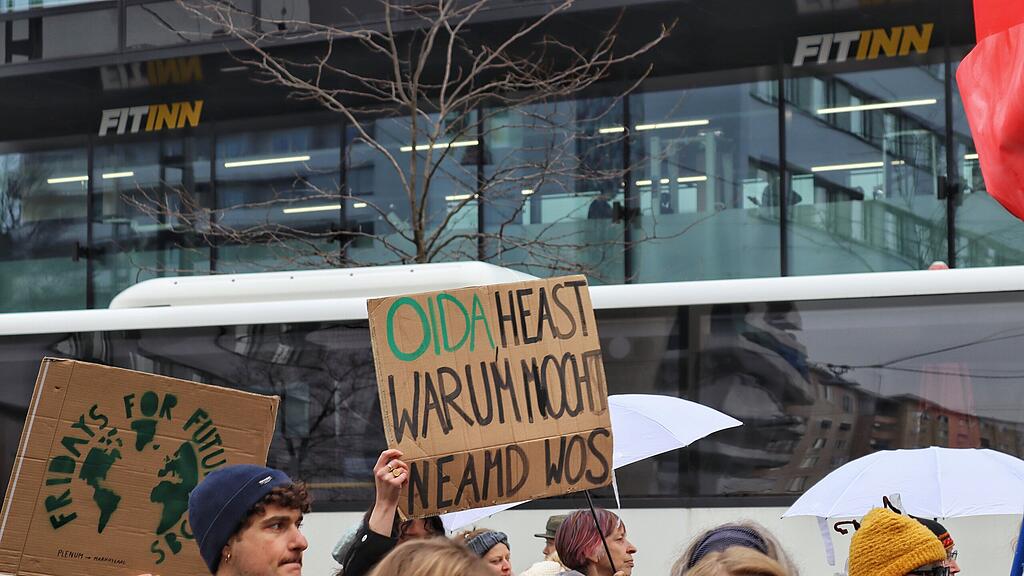 Klimastreik in Salzburg