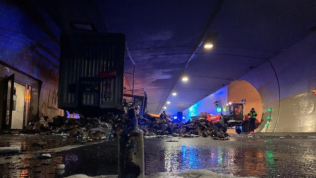 Tauerntunnel, Unfall