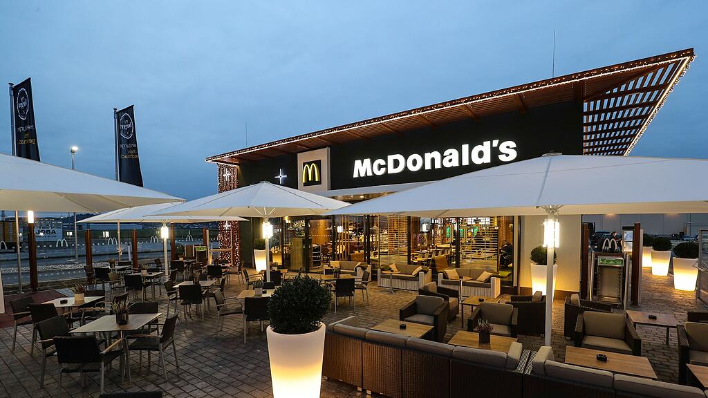Das neue Mc-Donald's-Restaurant in Straßwalchen.