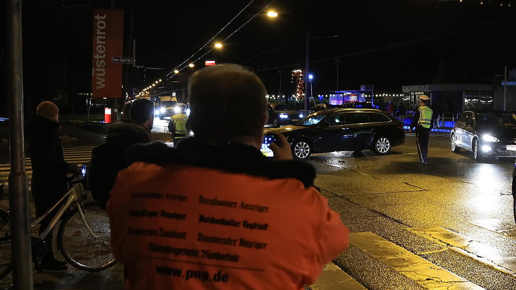 Pkw-Kollision Alpenstraße