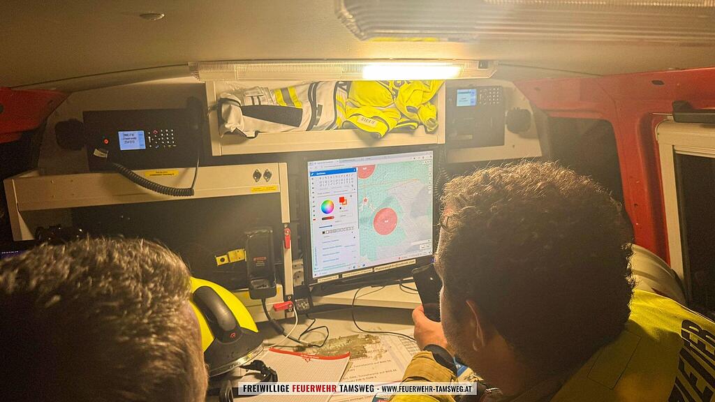 Waldbrand-Alarm Tamsweg