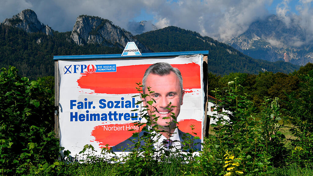 NR-Wahl: Wahlplakate Salzburg