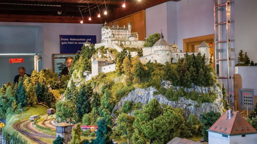 Traditionelle Modelleisenbahnausstellung in Salzburg-Parsch