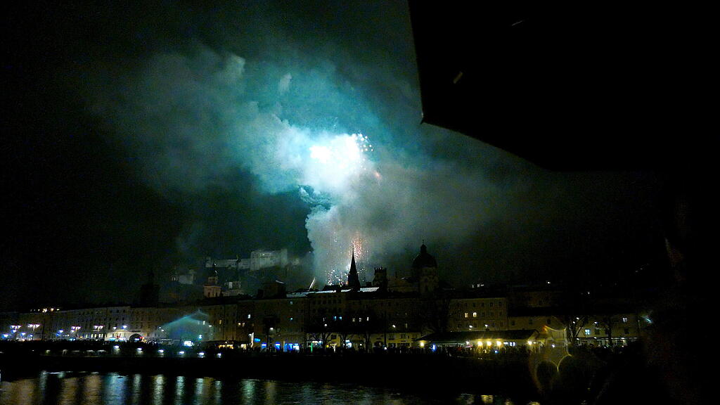 Silvester in der Stadt Salzburg