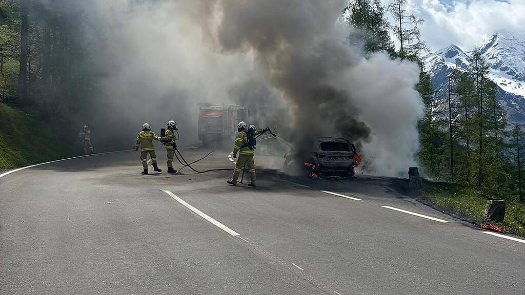 Fahrzeugbrand Fusch