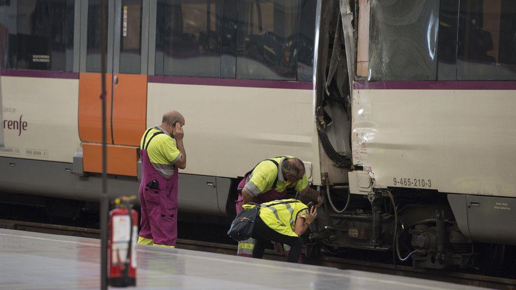 Verletzte bei Bahn-Unfall in Barcelona