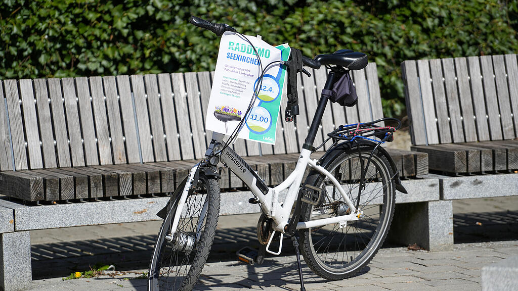 LeSe Fahrrad-Demo in Seekirchen