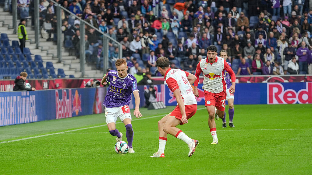 2. Liga: FC Liefering gegen Austria Salzburg