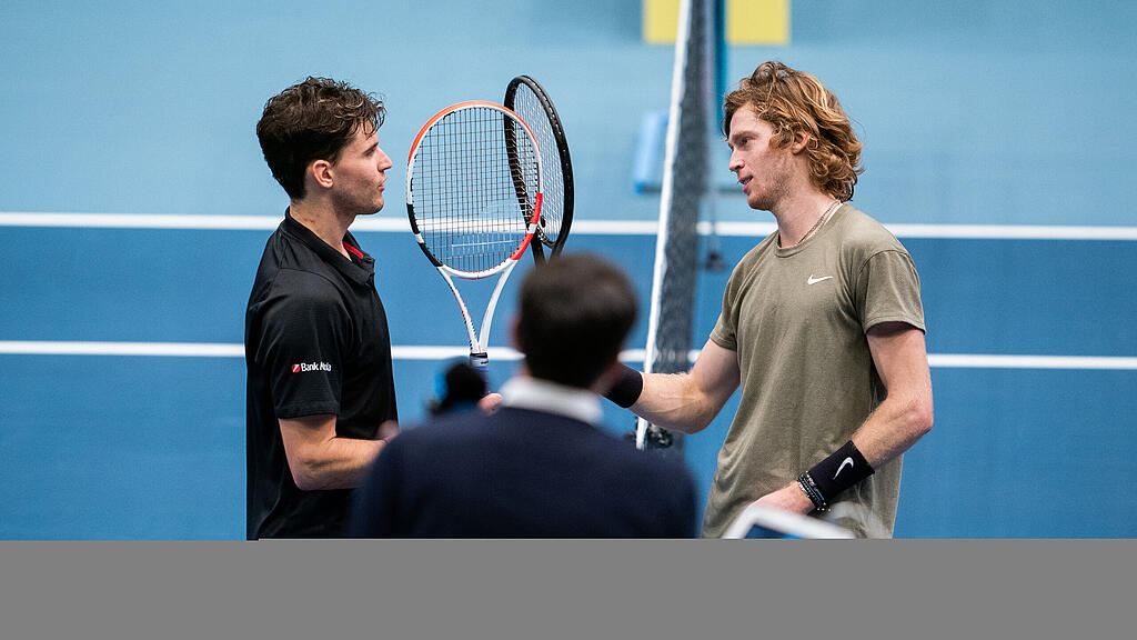 Tennis: Thiem gegen Rublew