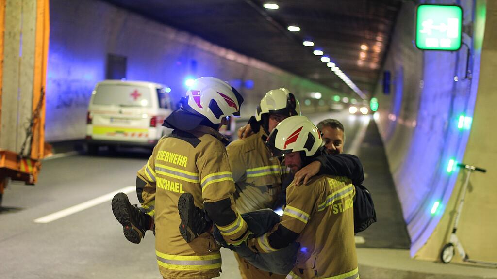 Übung Katschbergtunnel