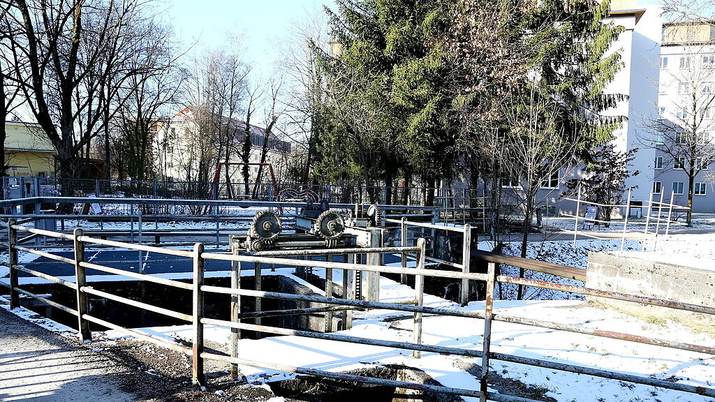 Bauarbeiten an der Glan