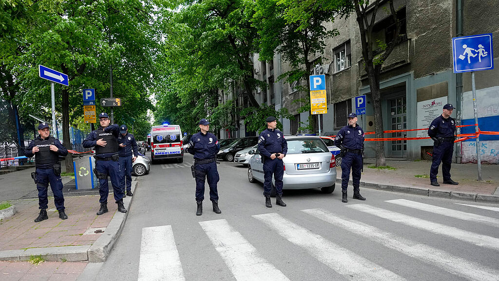 Schüsse Belgrad Volksschule