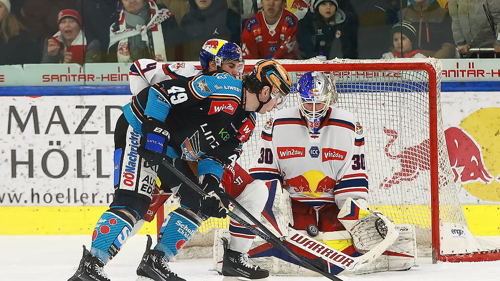 EC Red Bull Salzburg gegen Black Wings Linz