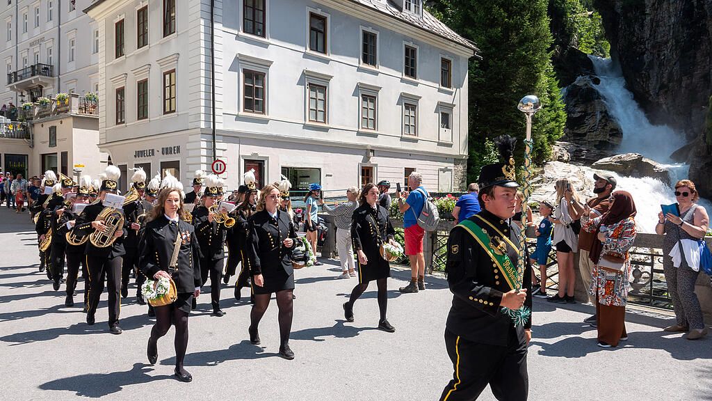 Straßenfest in Bad Gastein