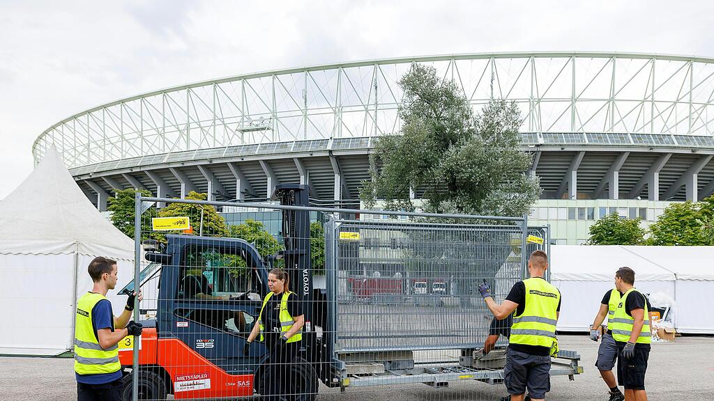 Ernst-Happel-Stadion nach Swift-Absage