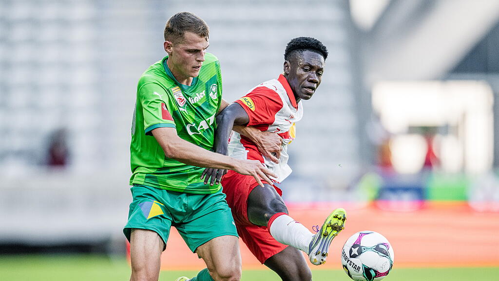 Edmund Baidoo gegen die WSG Tirol