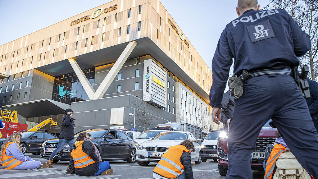 Letzte Generation Westbahnhof