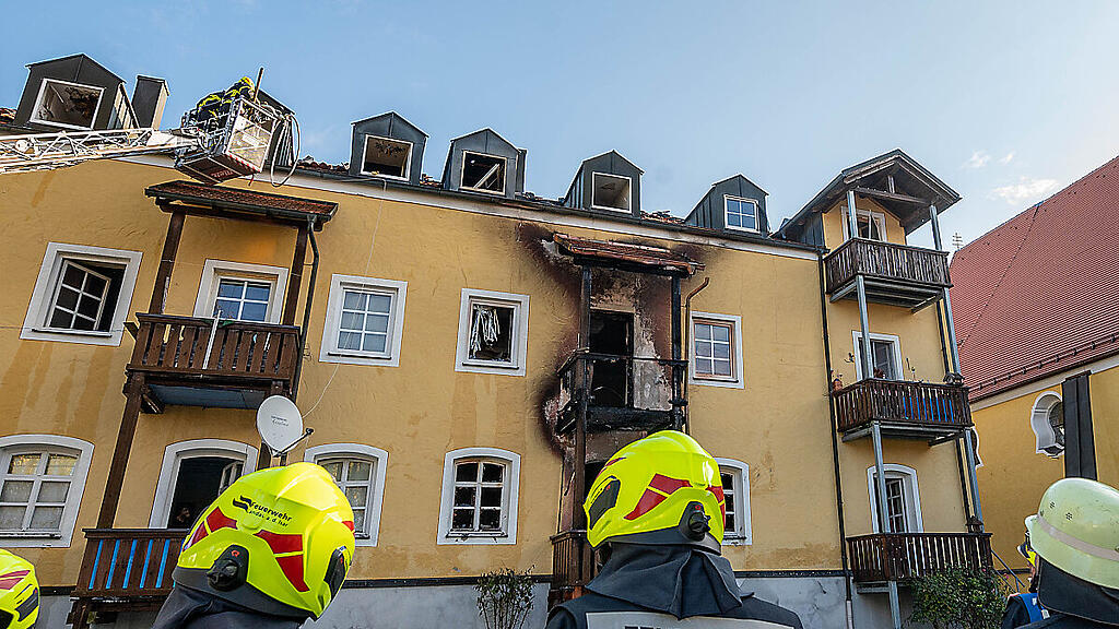 Zahlreiche Menschen wurden durch das Feuer verletzt