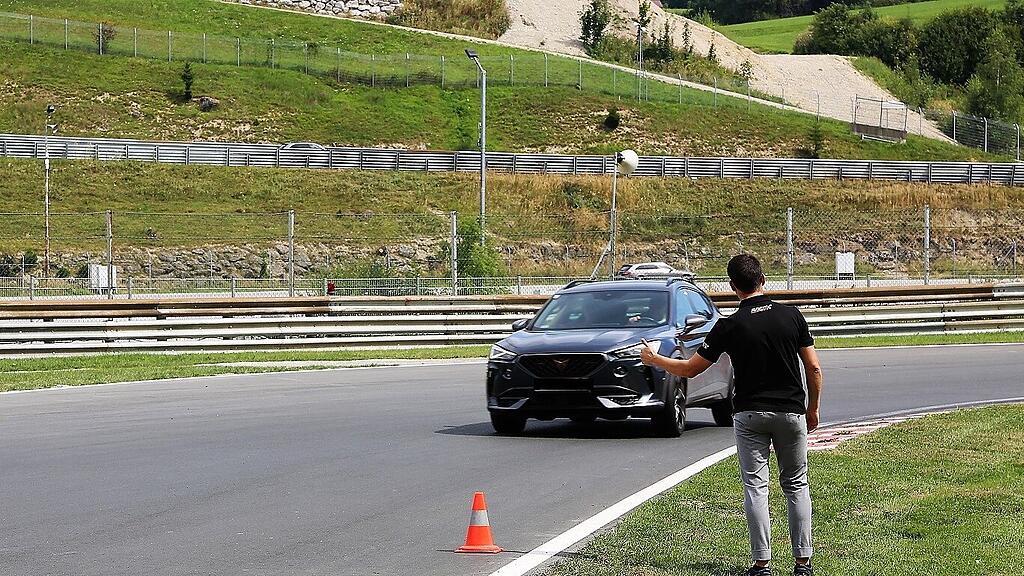 Polizei trainiert am Salzburgring