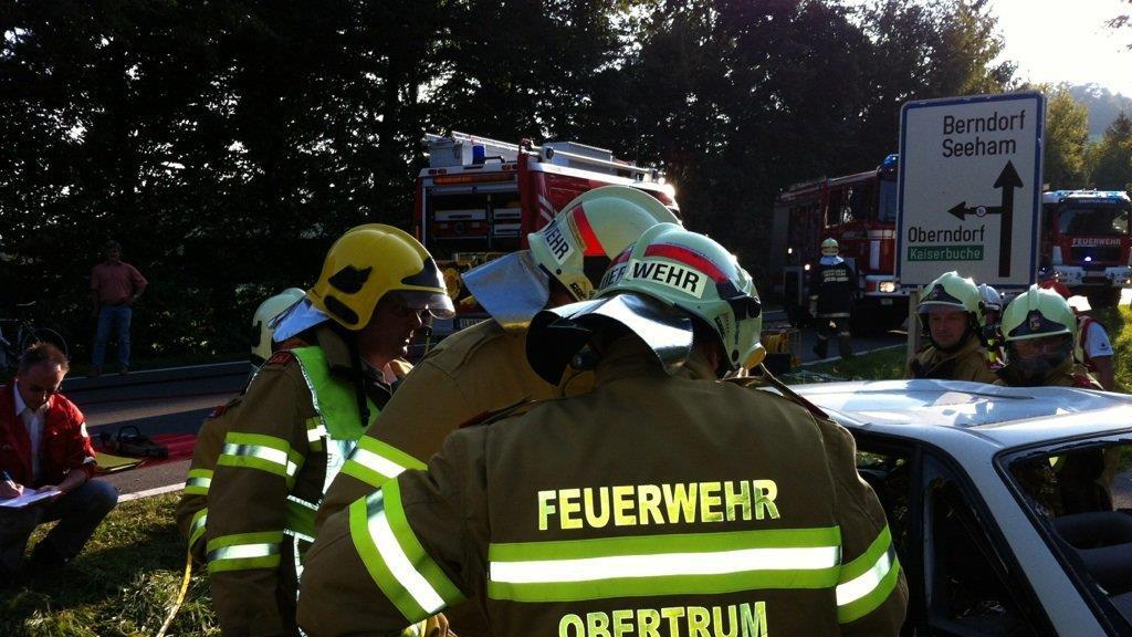 Großübung in Obertrum II