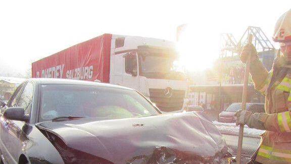 Pkw-Unfall in Hallwang
