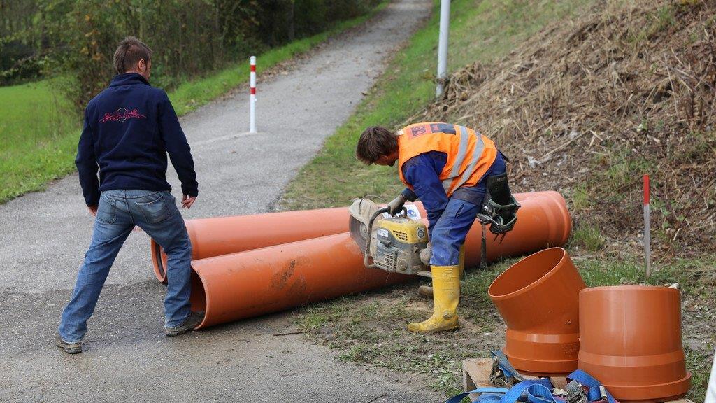 Söllheimer Straße bald wieder befahrbar II