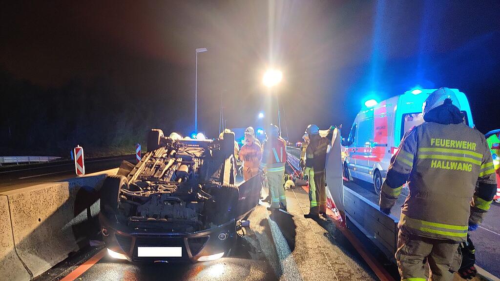 Pkw-Überschlag A1 Eugendorf