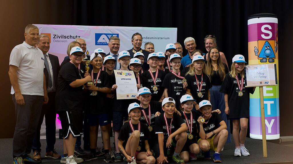 Salzburg gewinnt bei der SAFETY Tour 2025 das Bundesfinale in Wien
