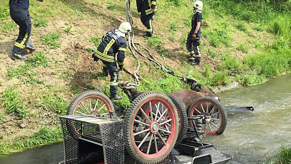 Das Pferd überlebte den Unfall nicht