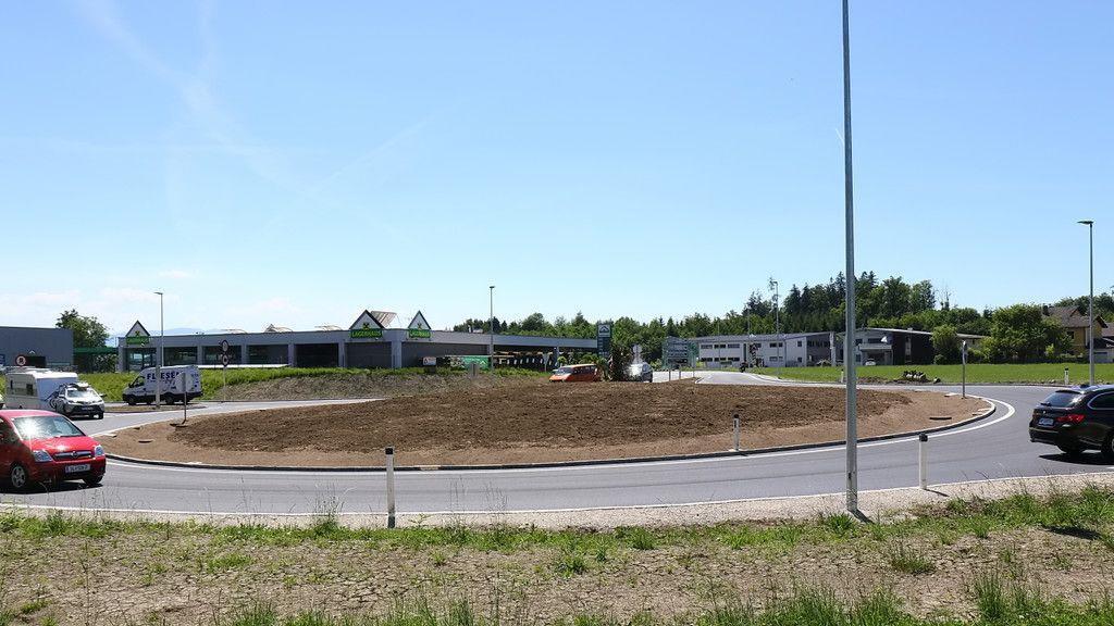 Kreisverkehr Göming