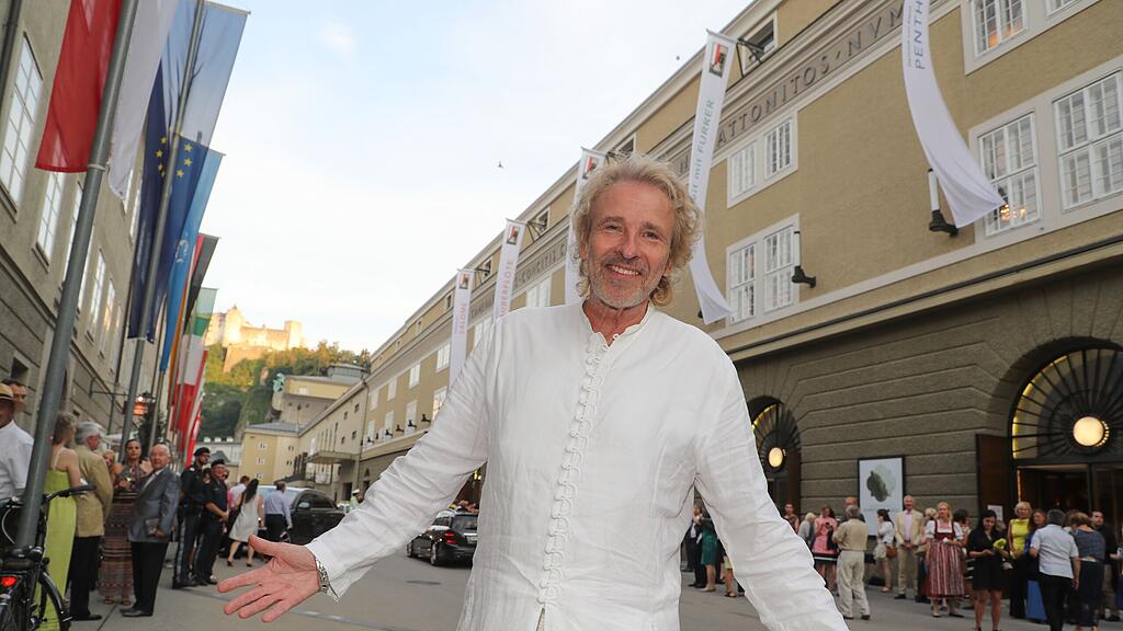 Thomas Gottschalk besucht die Salzburger Festspiele (fast) jedes Jahr.