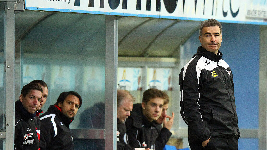 Thomas Hofer als Trainer beim USK Anif