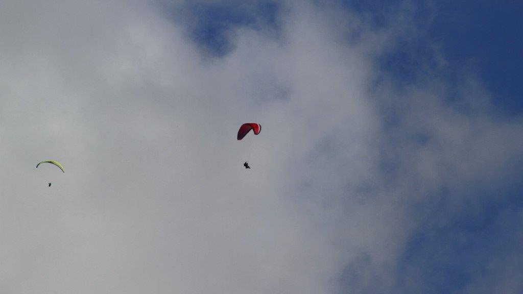 Traumwetter für Paragleiter