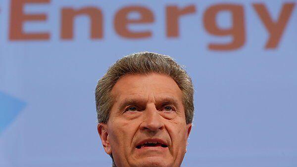 EU-Kommissar Oettinger versucht zu vermitteln